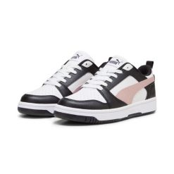 Buty do chodzenia męskie PUMA Rebound V6 Low. Białe obuwie do biegania damskie Puma. Za 310.80 zł.