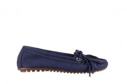 Mokasyny Bayla-161 093 388 6005 Granatowy 161042, Skóra naturalna - 36. Niebieskie mokasyny damskie Bayla, ze skóry. W wyprzedaży za 89.10 zł.