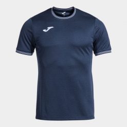 Koszulka Joma Toletum V. Niebieskie t-shirty sportowe męskie Joma, bez ramiączek, do piłki nożnej. W wyprzedaży za 127.05 zł.
