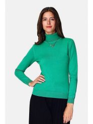 William de Faye Golf w kolorze zielonym rozmiar: 38. Zielone golfy damskie William De Faye, bez wzorów, z kaszmiru, bez ramiączek. Za 104.64 zł.