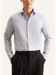 Seidensticker Koszula - Slim fit - w kolorze jasnozielonym rozmiar: 41. Zielone koszule męskie Seidensticker, bez wzorów, bez kołnierzyka, bez ramiączek. Za 139.95 zł.