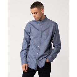 Koszula z długim rękawem Gant Classic Oxford. Niebieskie koszule męskie Gant, m, bez wzorów, z materiału, bez kołnierzyka, bez ramiączek. Za 392.00 zł.