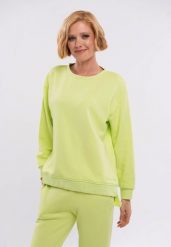Bluza oversize B-PAOLA. Bluzy bez kaptura damskie Volcano, l, z bawełny. Za 139.99 zł.