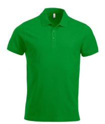 Clique Classic Lincoln S/S koszulka polo z bawełny, modern fit – apple green. Zielone koszulki polo męskie CLIQUE, s, bez wzorów, z bawełny, bez ramiączek. Za 120.98 zł.