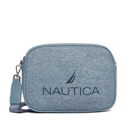 Torebka Nautica. Niebieskie listonoszki damskie Nautica, bez wzorów, bez dodatków. Za 129.99 zł.