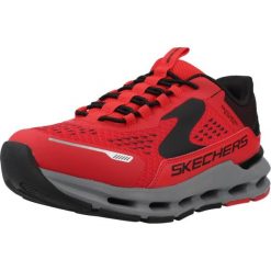 Buty SKECHERS GLIDE STEP PLUS VISTA LANE Czerwony. Czerwone buty trekkingowe męskie Skechers, z syntetyku, bez zapięcia, trekkingowe, Skechers Sport. Za 279.99 zł.