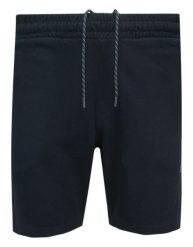 Spodenki Męskie, Granatowe Szorty, Dresowe, Bawełniane -PAKO JEANS. Czerwone szorty męskie Pako Jeans, z bawełny, bez kołnierzyka. Za 99.00 zł.