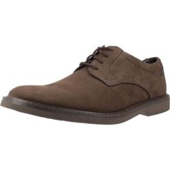 Buty CLARKS ATTICUSLTLOGTX Brązowy. Brązowe buty trekkingowe męskie Clarks, ze skóry, bez zapięcia. Za 443.99 zł.