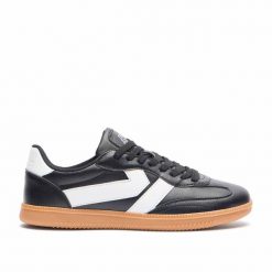 KAPPA LOGO MARKER black-white - casualowe buty sportowe syntetyczne. Białe buty sportowe na co dzień damskie Kappa, z gumy, bez zapięcia. Za 237.35 zł.
