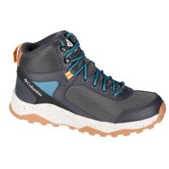 Buty trekkingowe męskie, Columbia Trailstorm Ascend Mid WP. Czarne buty trekkingowe męskie Columbia, z gumy, bez zapięcia, trekkingowe. Za 339.99 zł.