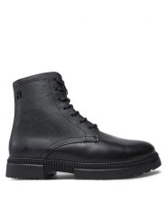 Tommy Hilfiger Kozaki Comfort Tl Texture Lth Boot FM0FM05182 Czarny. Czarne buty zimowe męskie Tommy Hilfiger, ze skóry, bez zapięcia. Za 1,099.00 zł.