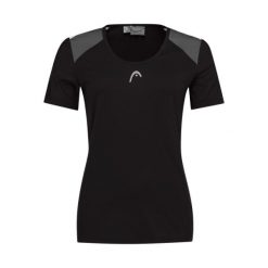 T-Shirt damski CLUB 22 Tech. Czerwone t-shirty damskie HEAD, l, bez wzorów, z elastanu, bez kołnierzyka. Za 114.75 zł.