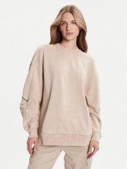 G-Star Raw Bluza Washed 3D D27738-D969 Beżowy Oversize. Brązowe bluzy bez kaptura damskie G-Star Raw, l, z bawełny. Za 489.99 zł.