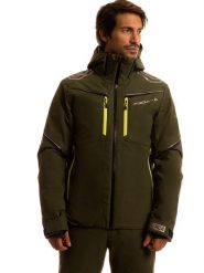 Fischer Kurtka narciarska w kolorze khaki rozmiar: L. Brązowe kurtki narciarskie i snowboardowe damskie FISCHER, l, bez wzorów, bez kaptura, narciarskie. Za 874.39 zł.