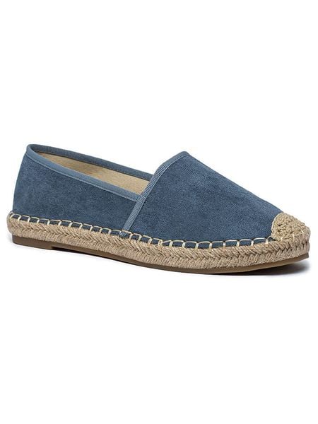 Foreverfolie Espadryle w kolorze niebieskim rozmiar: 36. Niebieskie espadryle damskie Foreverfolie, bez wzorów, bez obcasa. Za 87.19 zł.