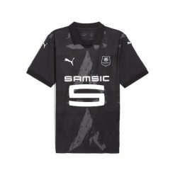 Męska trzecia koszulka Stade Rennais F.C. 24/25 PUMA Flat Dark Gray White Black. Białe t-shirty sportowe męskie Puma, m, bez ramiączek, do piłki nożnej. W wyprzedaży za 269.00 zł.