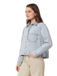 Scotch & Soda Kurtka dżinsowa w kolorze błękitnym rozmiar: XS. Niebieskie kurtki damskie Scotch & Soda, xs, bez wzorów, z bawełny, bez kaptura. Za 177.32 zł.