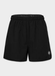 Męskie Spodenki Sportowe PITBULL szorty treningowe Performance Pro+ SPORT. Czarne szorty sportowe męskie PITBULL, l, z elastanu, na fitness i siłownię. Za 139.00 zł.