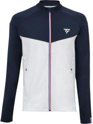 Bluza tenisowa męska Tecnifibre Tech Jacket. Niebieskie bluzy z kapturem męskie TECNIFIBRE, m, z elastanu. Za 250.00 zł.