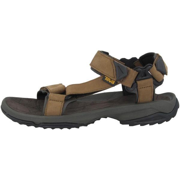 Buty do chodzenia męskie Teva Terra FI Lite Ltr. Brązowe buty trekkingowe męskie Teva, z materiału, bez zapięcia, trekkingowe. Za 611.00 zł.