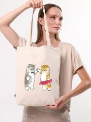 MORI Torebka w kolorze kremowym - 35 x 40 x 8 cm rozmiar: onesize. Brązowe torebki klasyczne damskie MORI, bez wzorów, z bawełny, bez dodatków. Za 21.99 zł.