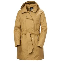 Kurtka wodoodporna izolowana damska Helly Hansen Welsey II. Brązowe kurtki damskie Helly Hansen, xs, bez wzorów, z poliamidu, bez kaptura. Za 937.50 zł.