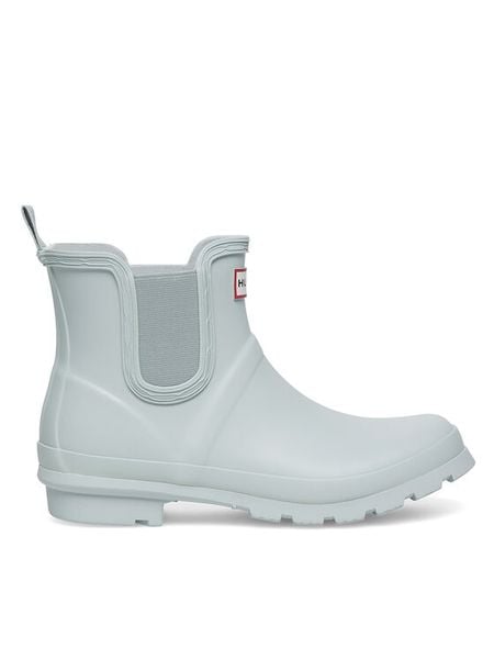 Hunter Kalosze HFW-001 Niebieski. Niebieskie kalosze damskie Hunter, bez wzorów, z syntetyku. Za 219.99 zł.