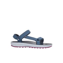 Sandały trekkingowe damskie Super Hike Leather Women. Fioletowe obuwie trekkingowe damskie Lizard, bez wzorów, bez obcasa. Za 579.99 zł.