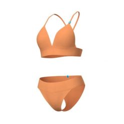 Strój kąpielowy dwuczęściowy damski bikini Arena Essentials. Brązowe bikini damskie Arena, bez wzorów. Za 273.50 zł.