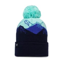 Czapka BUFF KNITTED BEANIE TATIK. Niebieskie czapki zimowe damskie Buff. Za 169.90 zł.