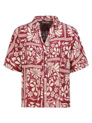 Eight2Nine Bluzka w kolorze czerwono-kremowym rozmiar: S. Czerwone bluzki damskie Eight2Nine, s, bez wzorów, bez kołnierzyka, bez ramiączek. Za 82.99 zł.