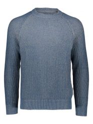 Marc O´Polo Sweter w kolorze niebieskim rozmiar: S. Niebieskie swetry męskie s, bez wzorów, z bawełny, bez kołnierzyka. Za 285.49 zł.