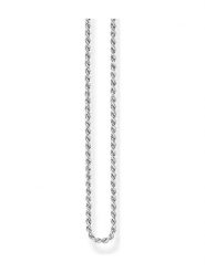 Thomas Sabo Srebrny naszyjnik - dł. 80 cm rozmiar: 40 cm. Szare naszyjniki damskie thomas sabo, srebrne. Za 134.95 zł.