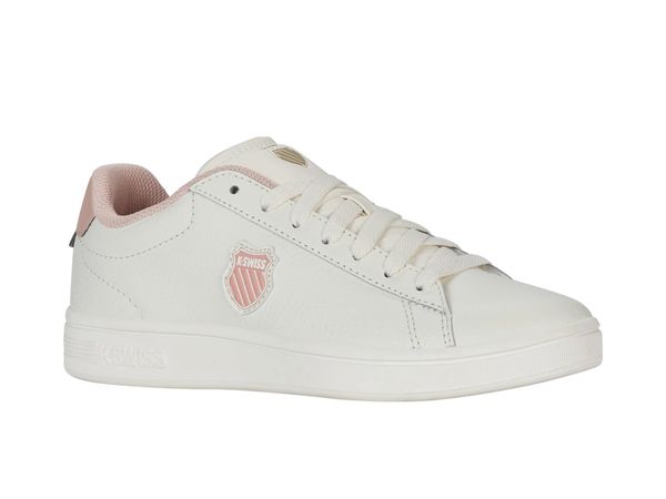 Buty sportowe K-Swiss COURT SHIELD II (94412-165-M). Białe obuwie trekkingowe damskie K-Swiss. Za 159.00 zł.