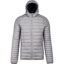 Kurtka puchowa Kariban Légère Capuche. Szare kurtki męskie KARIBAN, l, bez wzorów, z puchu, eleganckie, bez kaptura. Za 307.00 zł.