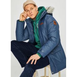 Columbia - Kurtka Timberline Ridge. Niebieskie kurtki męskie Columbia, m, bez wzorów, z materiału, z kapturem. W wyprzedaży za 699.90 zł.