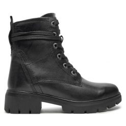 Trapery Tamaris. Czarne trapery damskie Tamaris, bez obcasa. Za 409.99 zł.