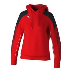 Bluza damska z kapturem Erima Evo Star. Czarne bluzy z kapturem damskie Erima, na zimę, z materiału. Za 322.99 zł.