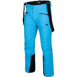 Spodnie narciarskie HQ Performance SPMN151 - turkus. Brązowe spodnie materiałowe męskie 4f, bez wzorów, z dzianiny. Za 599.99 zł.