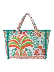 BLE Shopper bag ze wzorem - 42 x 30 x 20 cm rozmiar: onesize. Shopper bag damskie BLE, bez wzorów, z materiału, na ramię, bez dodatków. Za 84.99 zł.