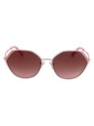 Guess Damskie okulary przeciwsłoneczne w kolorze srebrno-brązowym rozmiar: 58. Brązowe okulary przeciwsłoneczne damskie Guess. Za 219.26 zł.