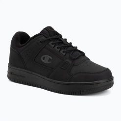 Buty Champion RD18 WTR Low Cut. Czarne buty sportowe na co dzień damskie CHAMPION, z gumy, bez zapięcia. Za 319.99 zł.
