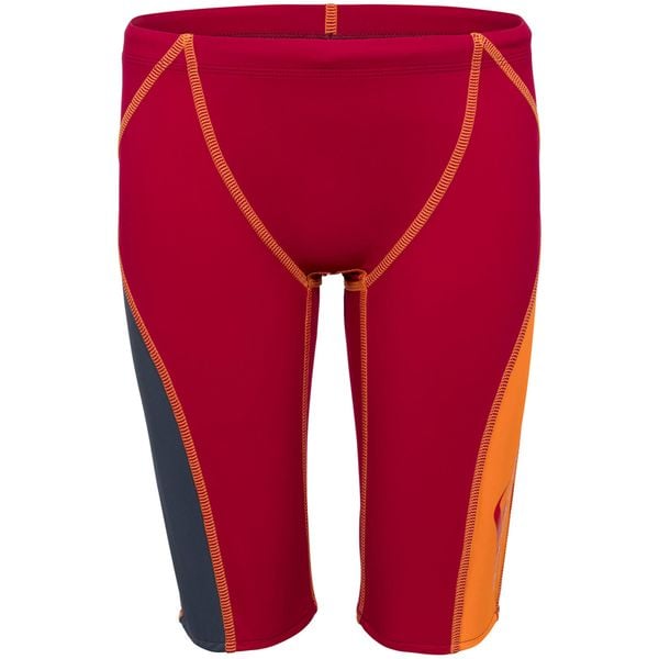 Spodenki kąpielowe męskie Aquafeel Boost Jammer. Czerwone kąpielówki męskie AQUAFEEL, m, bez wzorów, do pływania. Za 199.99 zł.