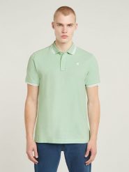 G-Star Koszulka polo w kolorze zielonym rozmiar: S. Zielone koszulki polo męskie G-Star, s, bez wzorów, bez ramiączek. Za 126.95 zł.