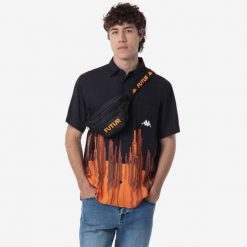 Torba na ramię Kappa Authentic Techno KFF. Czarne torby męskie na ramię Kappa, bez wzorów, z poliesteru, na ramię. Za 149.50 zł.