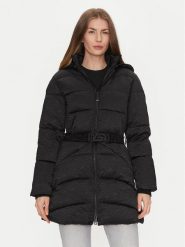 Guess Kurtka zimowa Seline W4BL58 WGL72 Czarny Regular Fit. Czarne kurtki damskie Guess, na zimę, s, z aplikacjami, z syntetyku, bez kaptura. Za 1,199.00 zł.