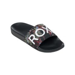 Sandały dla Kobiety SLIPPY II. Czerwone sandały damskie Roxy, bez wzorów, z gumy, bez obcasa. Za 139.99 zł.