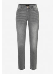 More & More Dżinsy - Slim fit - w kolorze szarym rozmiar: 44. Szare jeansy damskie MORE & MORE. Za 130.81 zł.