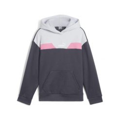 Dziewczęca bluza z kapturem Puma Power. Szare bluzy z kapturem damskie Puma, m, z dżerseju. Za 140.99 zł.