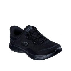 Buty Skechers Flex Appeal 5.0 Czarny. Czarne obuwie do biegania damskie Skechers. Za 394.55 zł.
